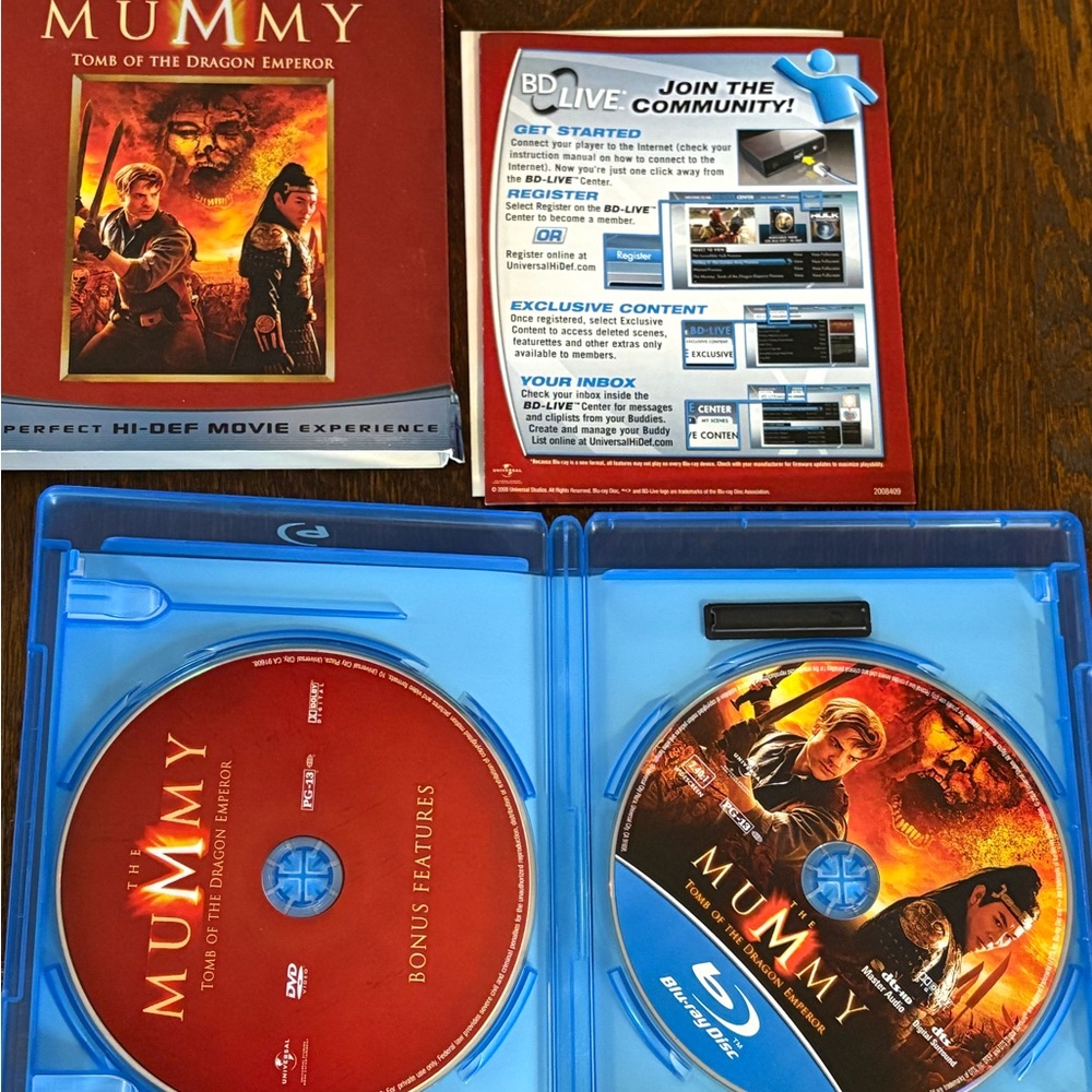 The Mummy: Tomb of the Dragon Emperor Blu-ray - Picture 3 of 3